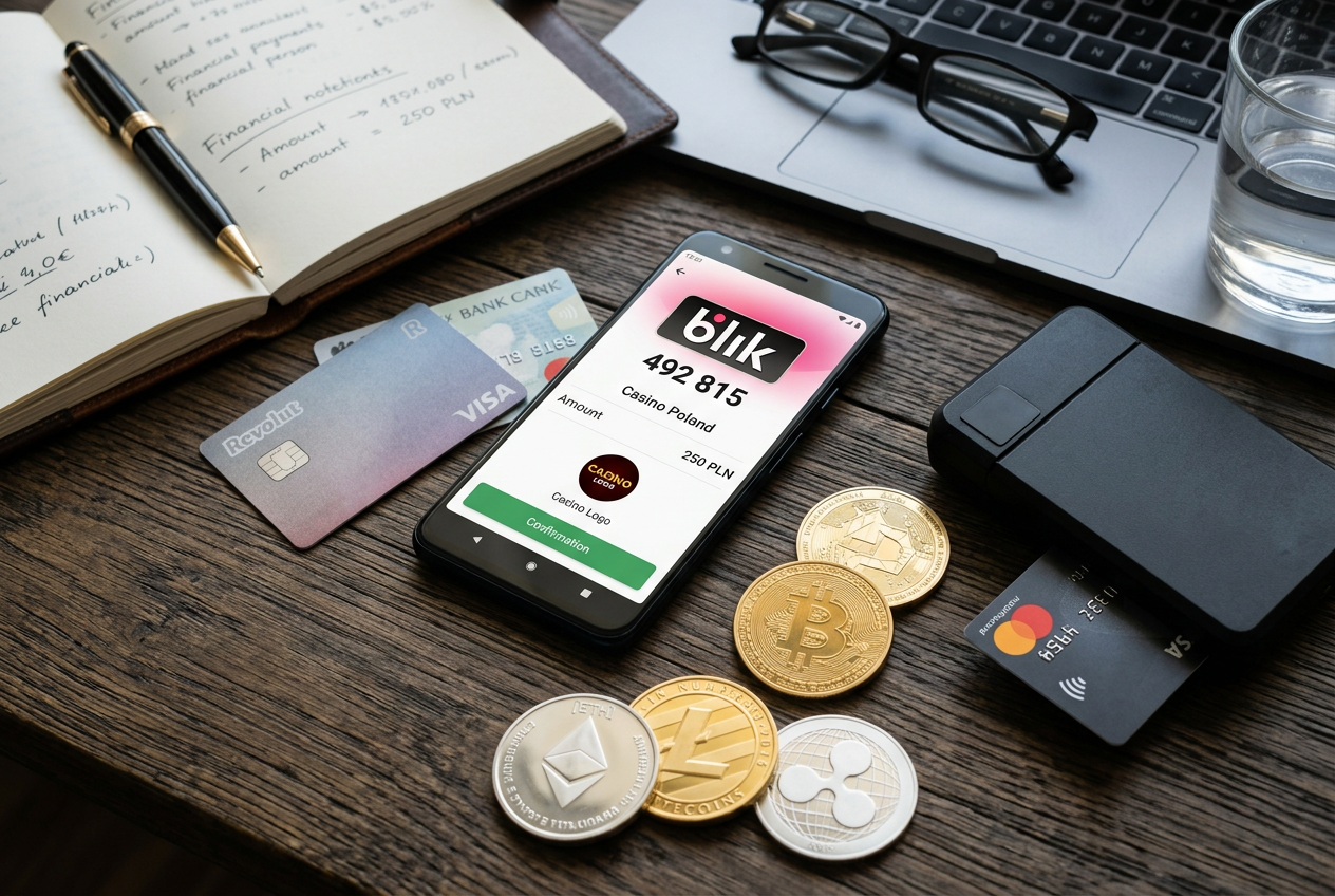 Kryptowaluty i smartfony używane do płatności w kasynie